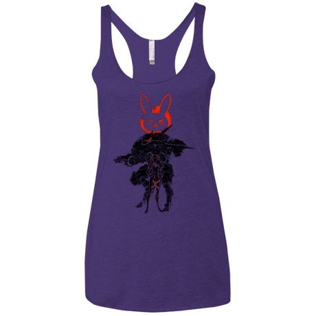 T-Shirts Purple / X-Small TRADITIONAL MEKA Women's Triblend Racerback Tank