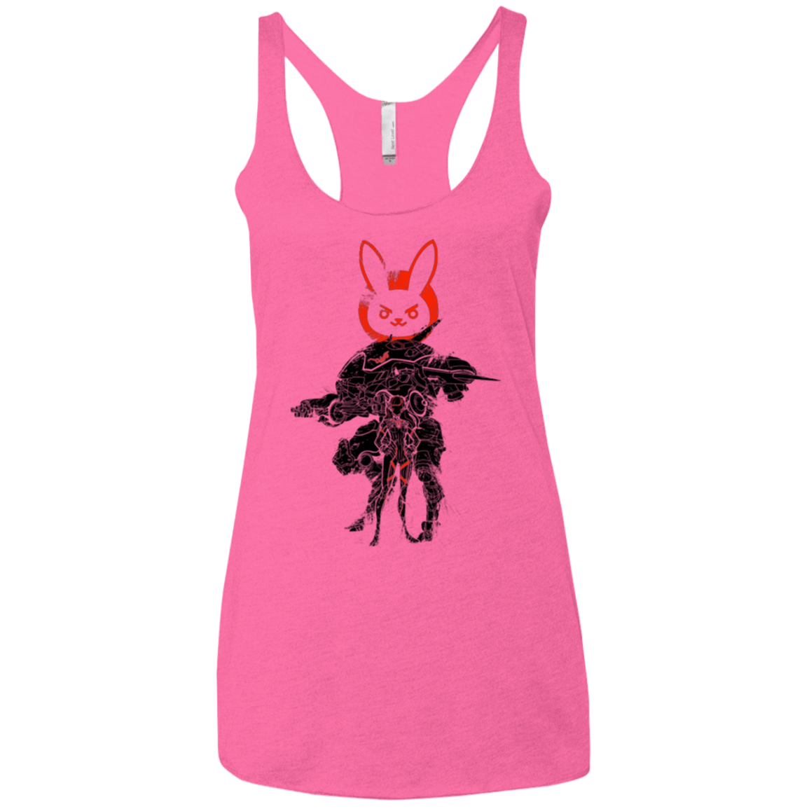 T-Shirts Vintage Pink / X-Small TRADITIONAL MEKA Women's Triblend Racerback Tank