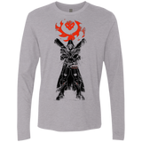T-Shirts Heather Grey / Small TRADITIONAL REAPER Men's Premium Long Sleeve