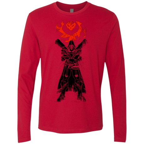 T-Shirts Red / Small TRADITIONAL REAPER Men's Premium Long Sleeve