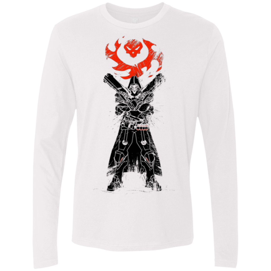 T-Shirts White / Small TRADITIONAL REAPER Men's Premium Long Sleeve