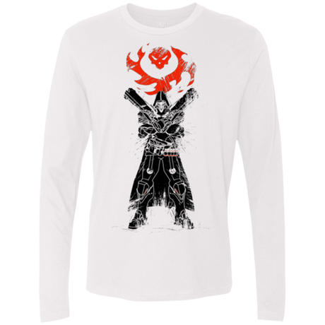T-Shirts White / Small TRADITIONAL REAPER Men's Premium Long Sleeve