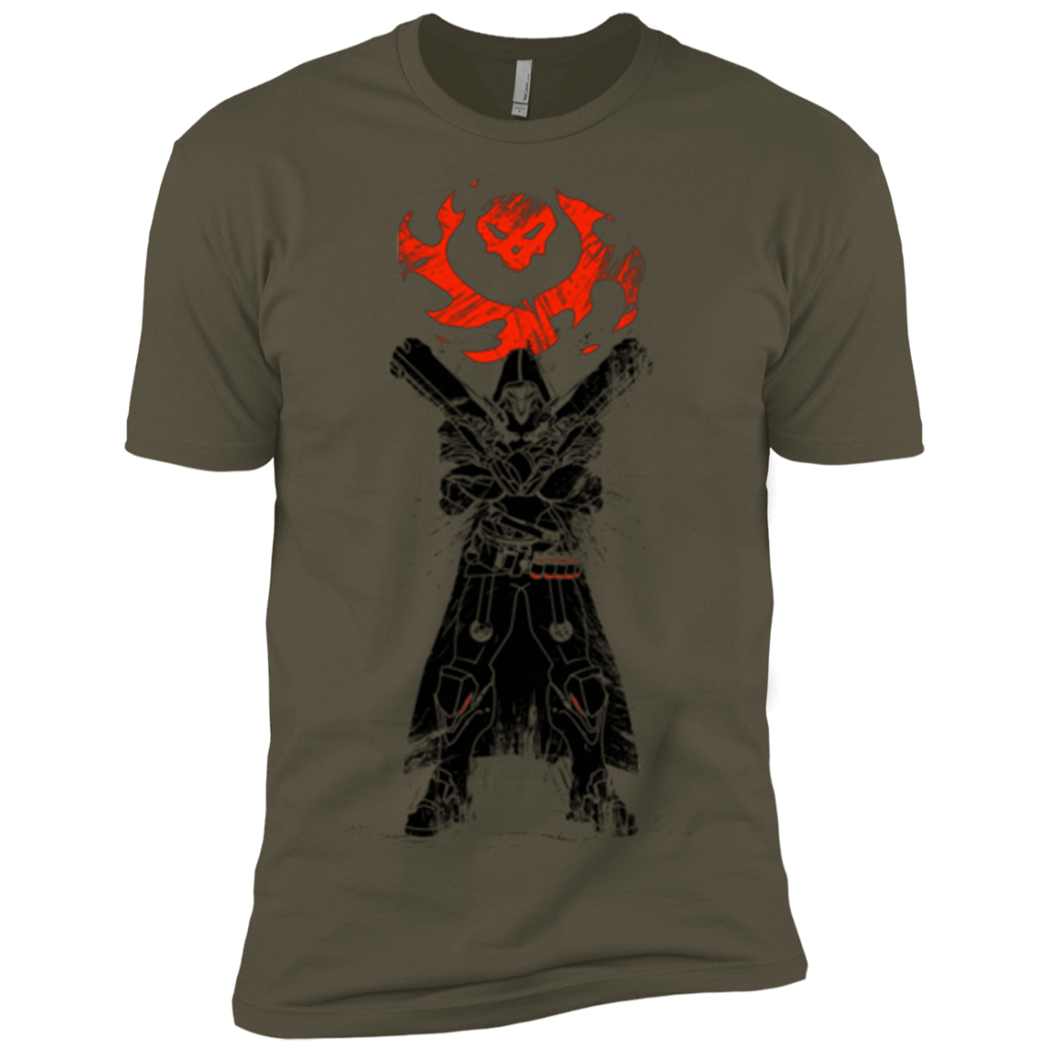 T-Shirts Military Green / X-Small TRADITIONAL REAPER Men's Premium T-Shirt