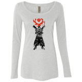 T-Shirts Heather White / Small TRADITIONAL REAPER Women's Triblend Long Sleeve Shirt