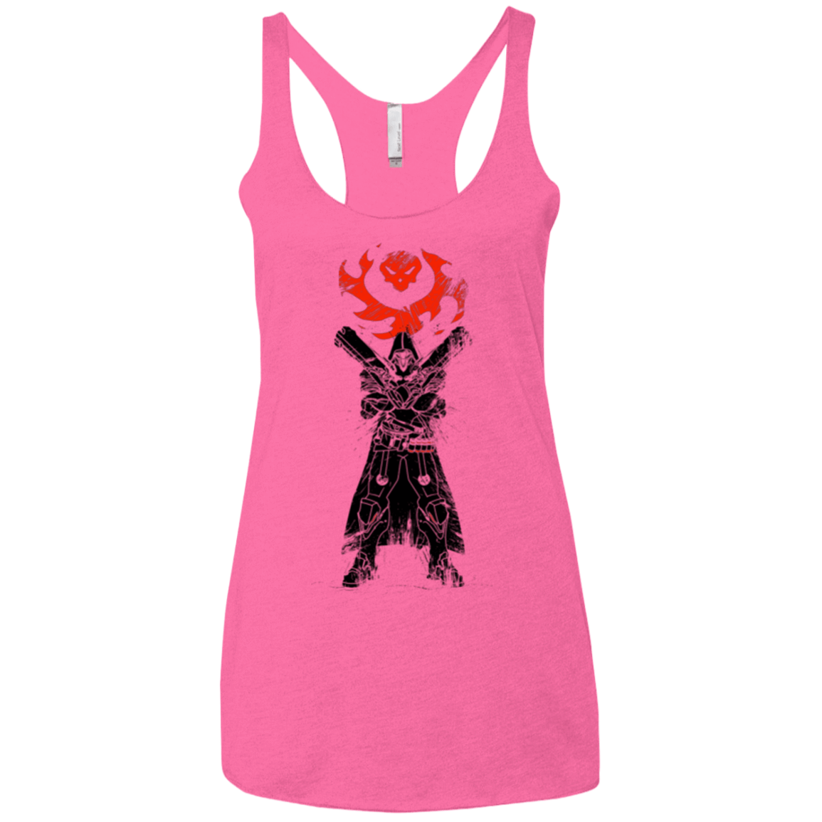 T-Shirts Vintage Pink / X-Small TRADITIONAL REAPER Women's Triblend Racerback Tank