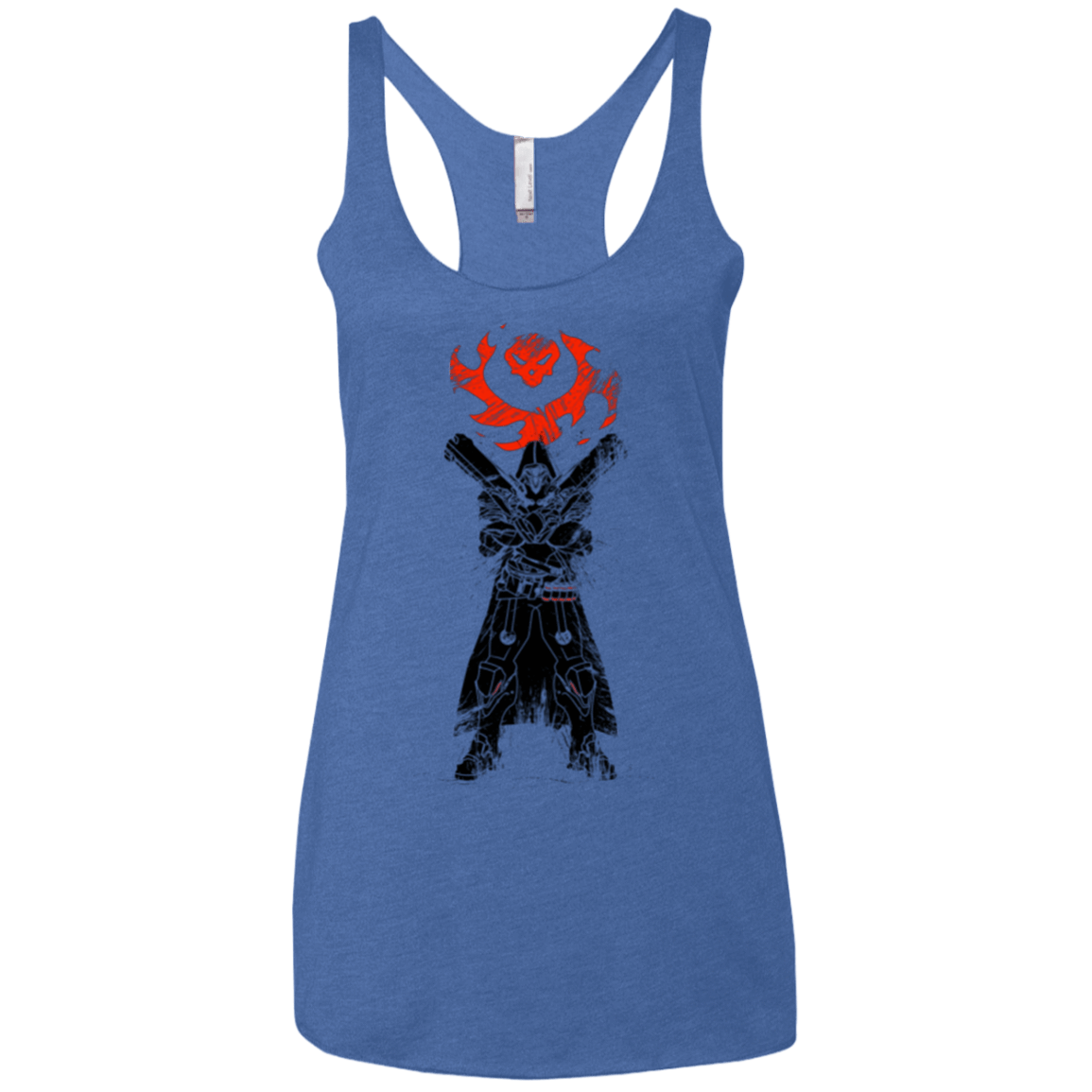 T-Shirts Vintage Royal / X-Small TRADITIONAL REAPER Women's Triblend Racerback Tank