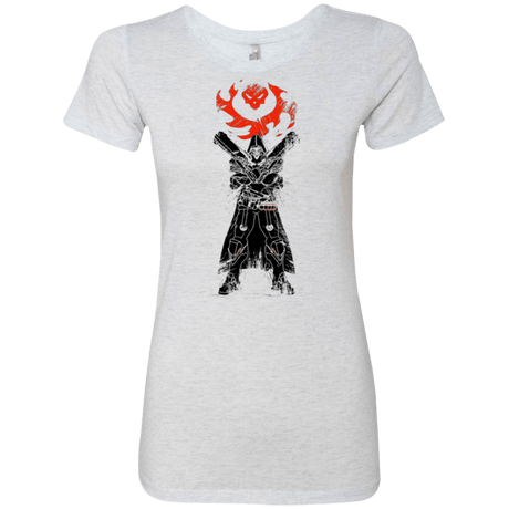 T-Shirts Heather White / Small TRADITIONAL REAPER Women's Triblend T-Shirt
