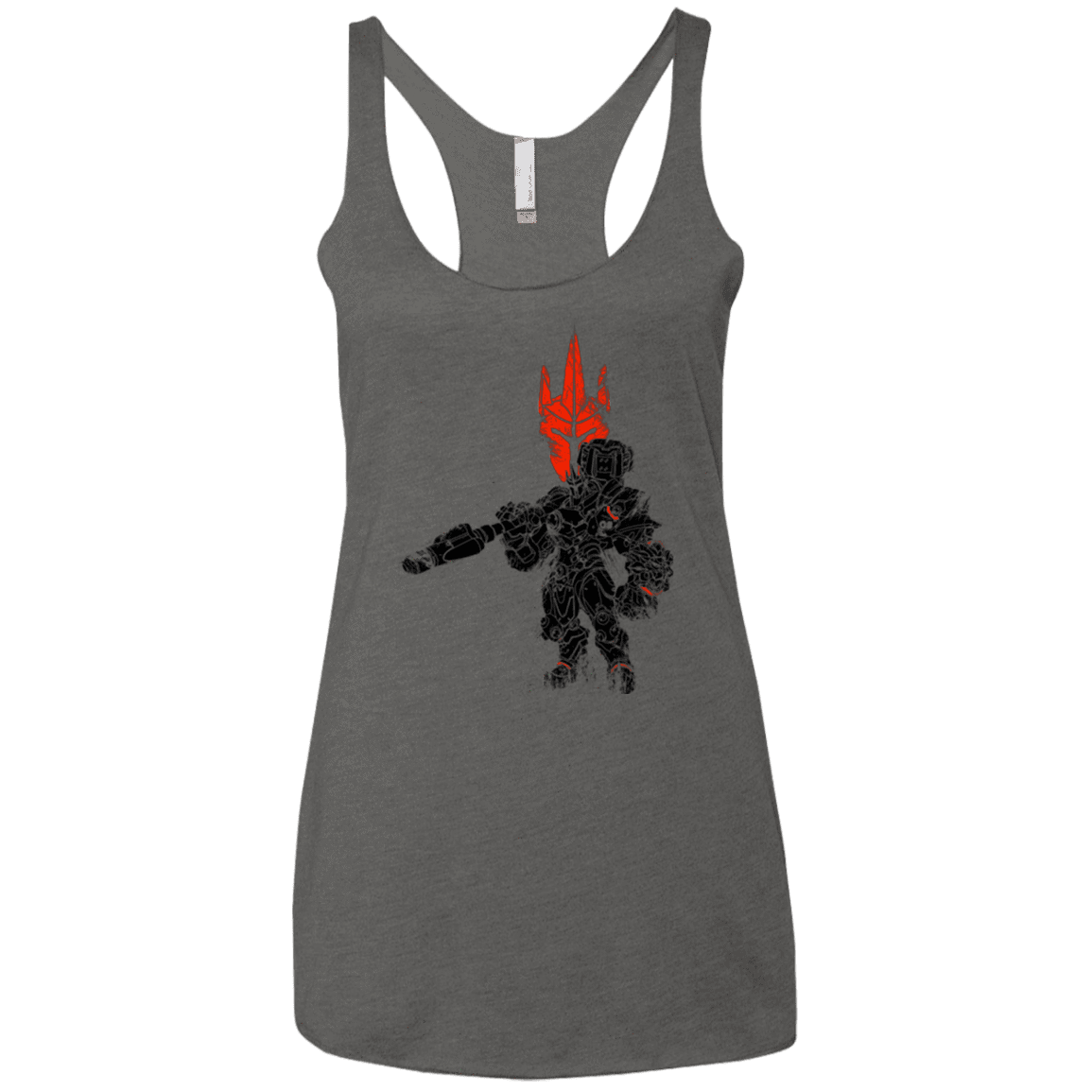 T-Shirts Premium Heather / X-Small TRADITIONAL REINHARDT Women's Triblend Racerback Tank