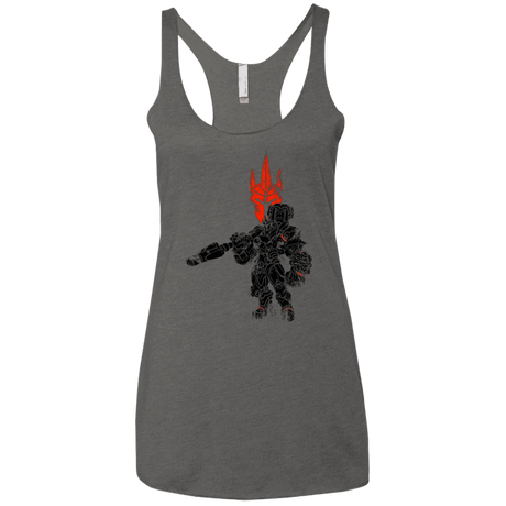 T-Shirts Premium Heather / X-Small TRADITIONAL REINHARDT Women's Triblend Racerback Tank