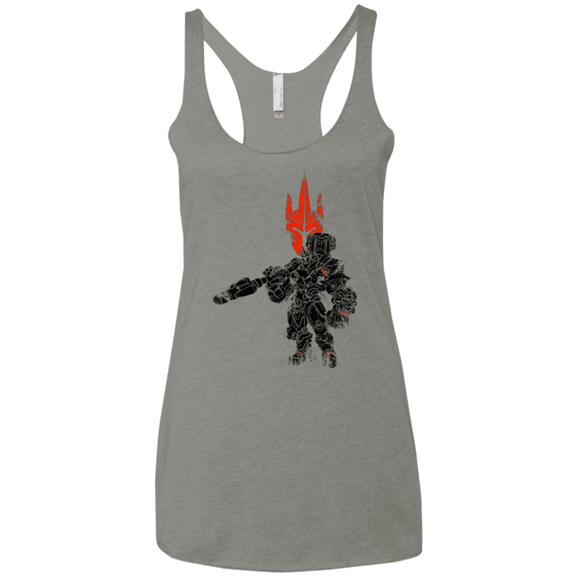 T-Shirts Venetian Grey / X-Small TRADITIONAL REINHARDT Women's Triblend Racerback Tank