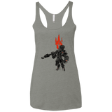 T-Shirts Venetian Grey / X-Small TRADITIONAL REINHARDT Women's Triblend Racerback Tank