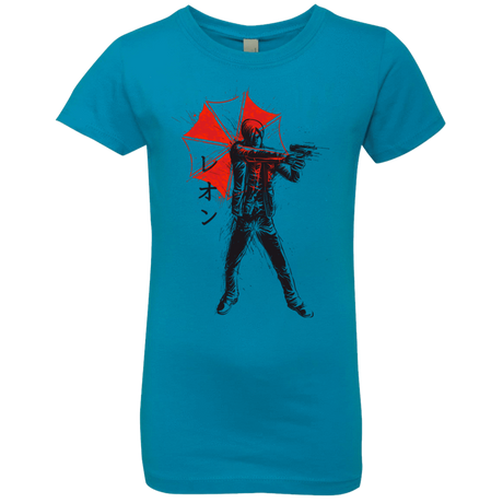 T-Shirts Turquoise / YXS Traditional S.T.A.R.S Girls Premium T-Shirt