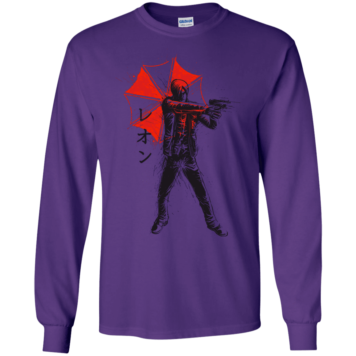 T-Shirts Purple / S Traditional S.T.A.R.S Men's Long Sleeve T-Shirt