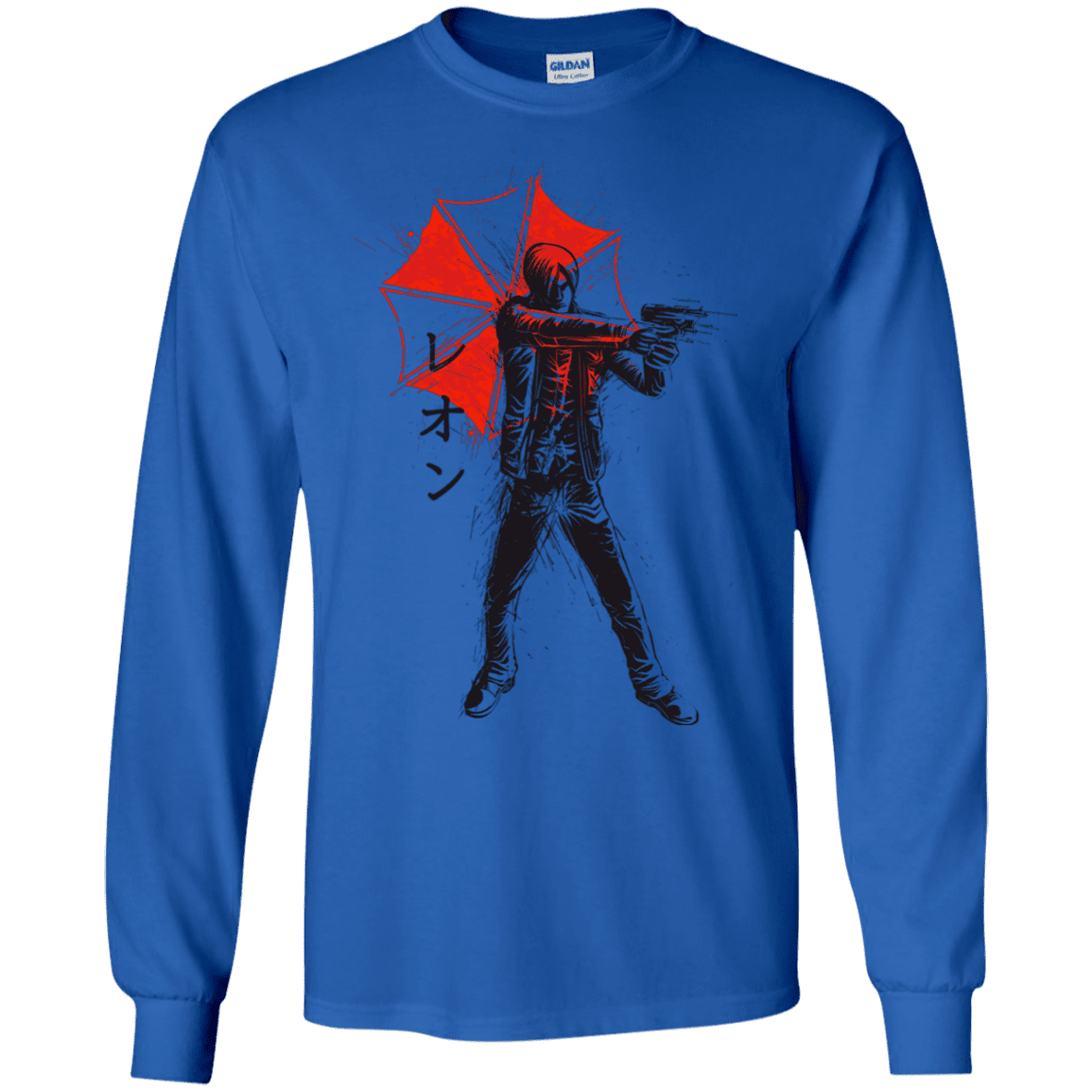 T-Shirts Royal / S Traditional S.T.A.R.S Men's Long Sleeve T-Shirt