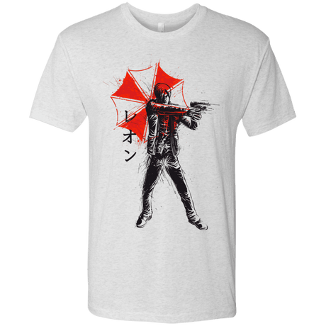 T-Shirts Heather White / S Traditional S.T.A.R.S Men's Triblend T-Shirt