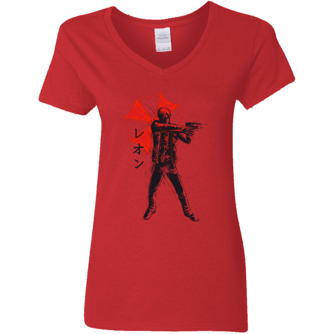 T-Shirts Red / S Traditional S.T.A.R.S Women's V-Neck T-Shirt