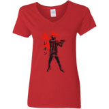 T-Shirts Red / S Traditional S.T.A.R.S Women's V-Neck T-Shirt