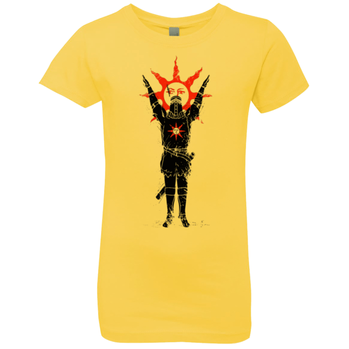 T-Shirts Vibrant Yellow / YXS Traditional Solarius Girls Premium T-Shirt