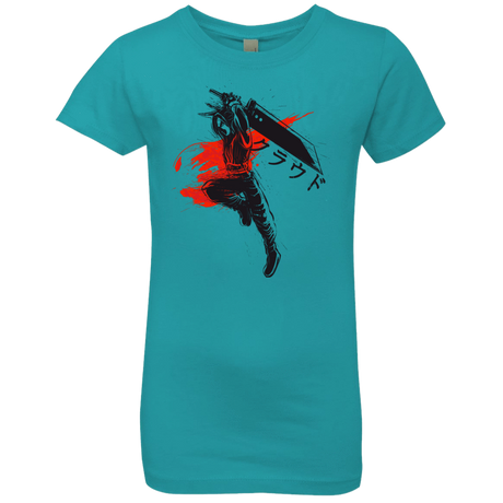 T-Shirts Tahiti Blue / YXS Traditional Soldier Girls Premium T-Shirt