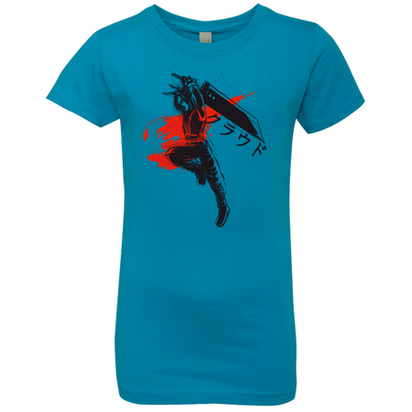 T-Shirts Turquoise / YXS Traditional Soldier Girls Premium T-Shirt