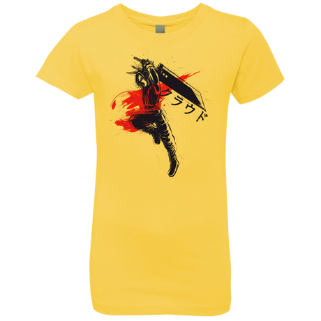 T-Shirts Vibrant Yellow / YXS Traditional Soldier Girls Premium T-Shirt