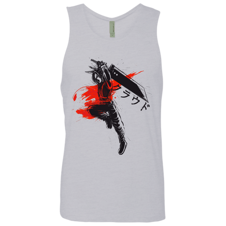 T-Shirts Heather Grey / S Traditional Soldier Men's Premium Tank Top