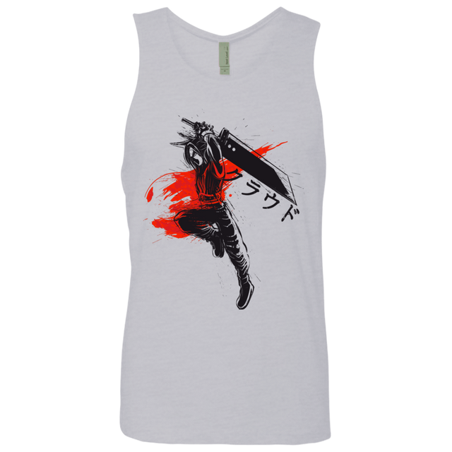 T-Shirts Heather Grey / S Traditional Soldier Men's Premium Tank Top