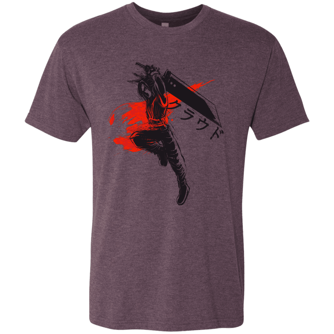 T-Shirts Vintage Purple / S Traditional Soldier Men's Triblend T-Shirt