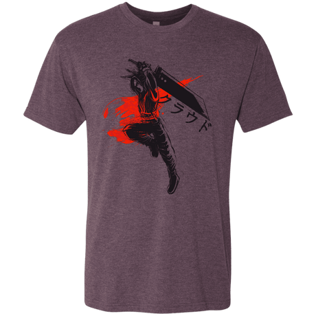 T-Shirts Vintage Purple / S Traditional Soldier Men's Triblend T-Shirt