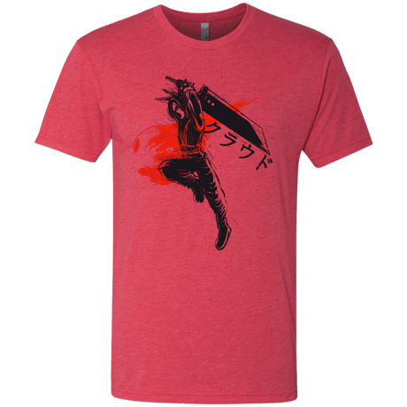 T-Shirts Vintage Red / S Traditional Soldier Men's Triblend T-Shirt