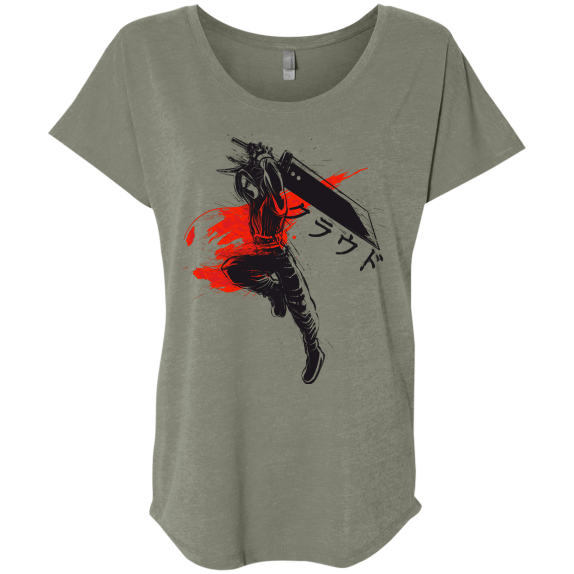 Traditional Soldier Triblend Dolman Sleeve