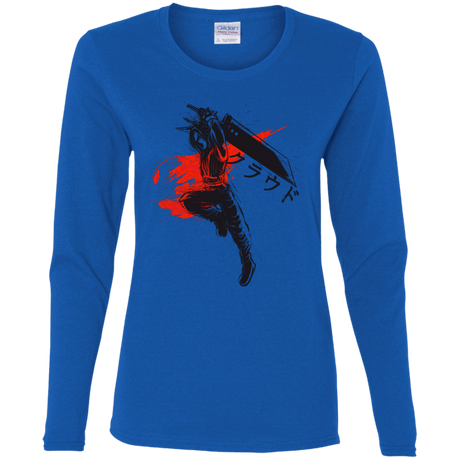 T-Shirts Royal / S Traditional Soldier Women's Long Sleeve T-Shirt