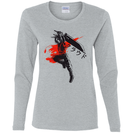 T-Shirts Sport Grey / S Traditional Soldier Women's Long Sleeve T-Shirt