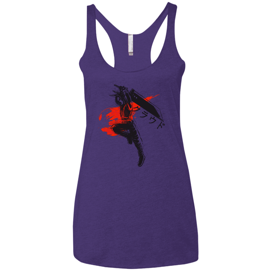 Traditional Soldier Women's Triblend Racerback Tank