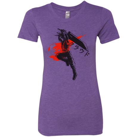 T-Shirts Purple Rush / S Traditional Soldier Women's Triblend T-Shirt