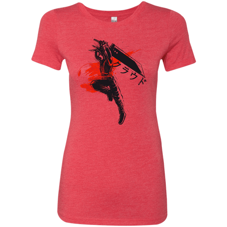 T-Shirts Vintage Red / S Traditional Soldier Women's Triblend T-Shirt