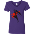 T-Shirts Purple / S Traditional Soldier Women's V-Neck T-Shirt