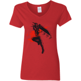 T-Shirts Red / S Traditional Soldier Women's V-Neck T-Shirt