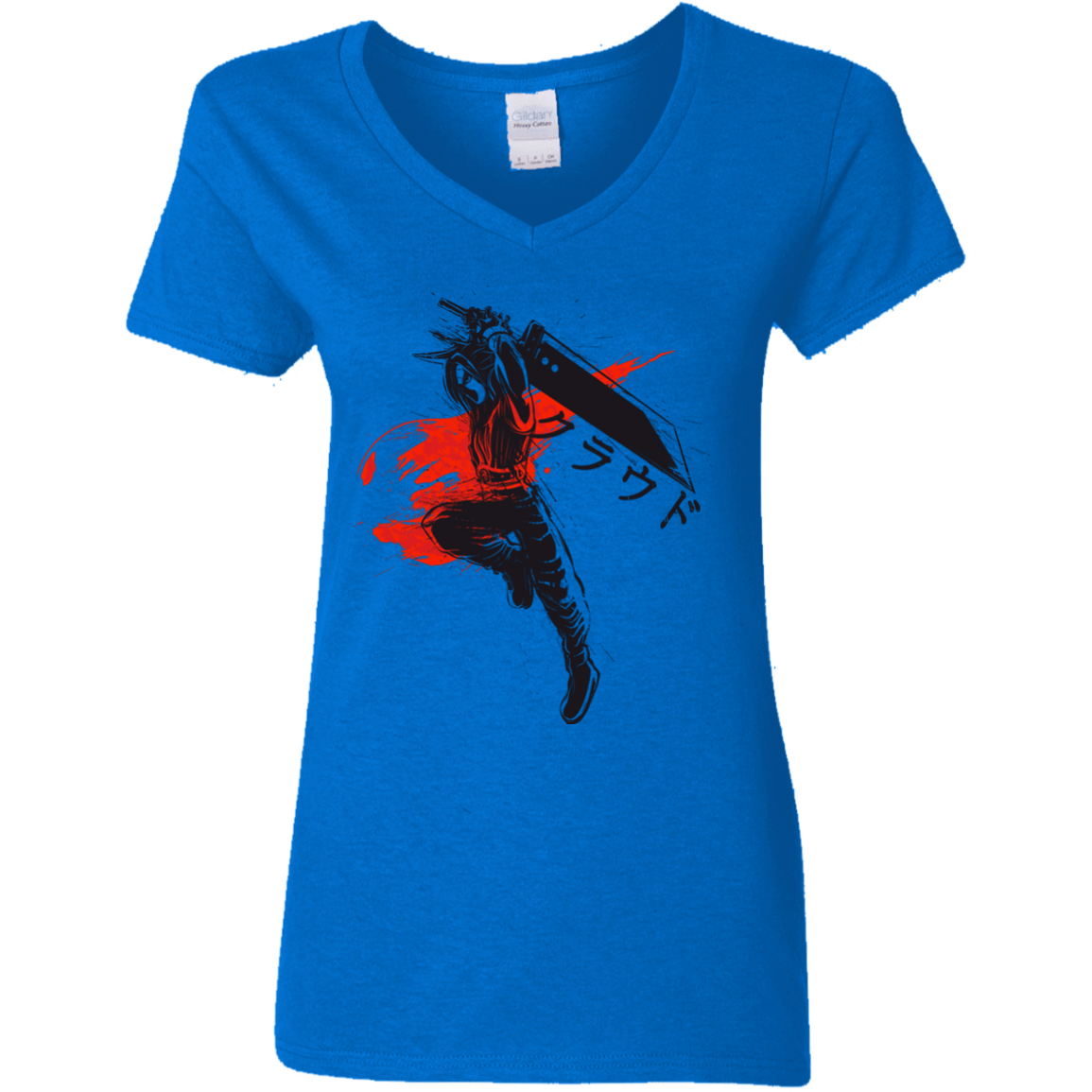 T-Shirts Royal / S Traditional Soldier Women's V-Neck T-Shirt