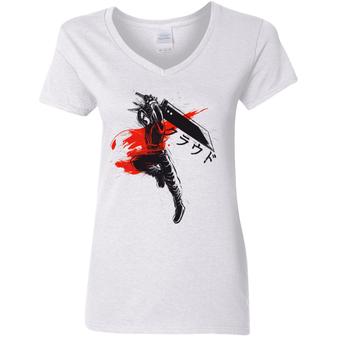 T-Shirts White / S Traditional Soldier Women's V-Neck T-Shirt