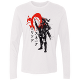 T-Shirts White / Small Traditional Solid Men's Premium Long Sleeve