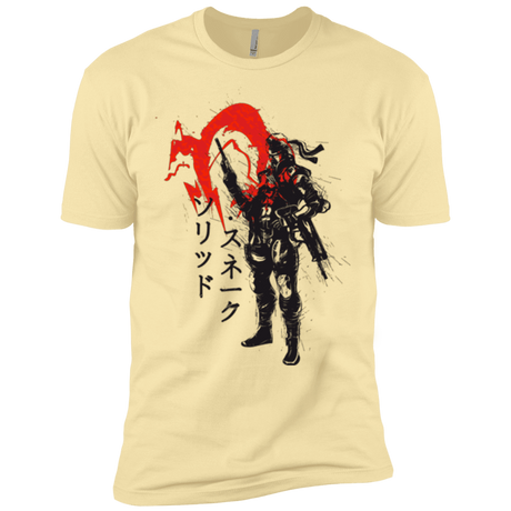 T-Shirts Banana Cream / X-Small Traditional Solid Men's Premium T-Shirt