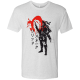 T-Shirts Heather White / Small Traditional Solid Men's Triblend T-Shirt