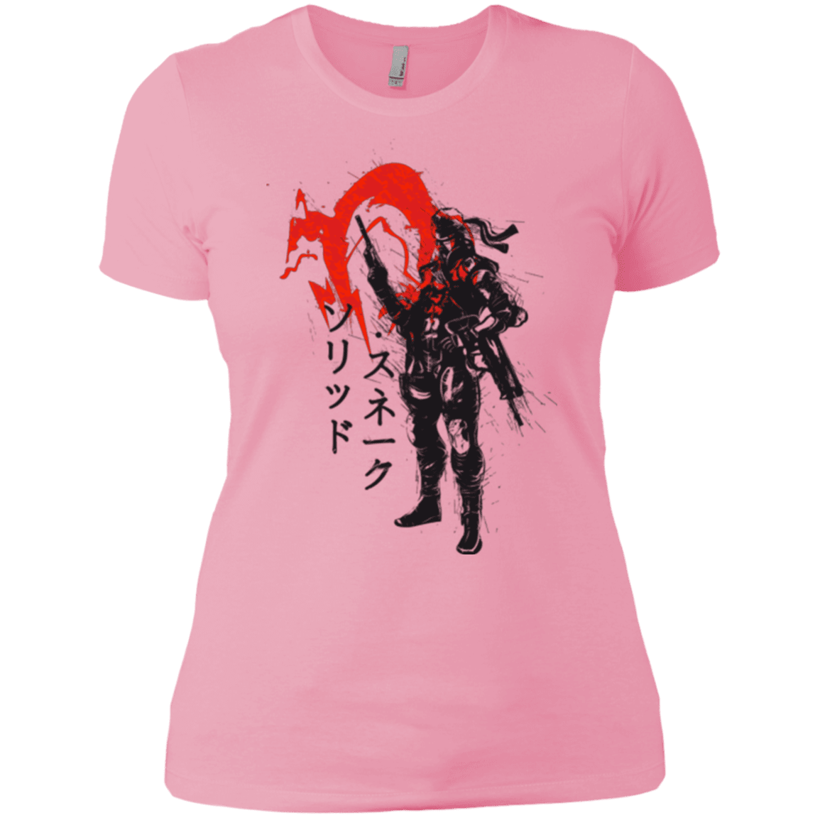 T-Shirts Light Pink / X-Small Traditional Solid Women's Premium T-Shirt