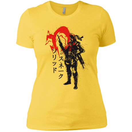 T-Shirts Vibrant Yellow / X-Small Traditional Solid Women's Premium T-Shirt