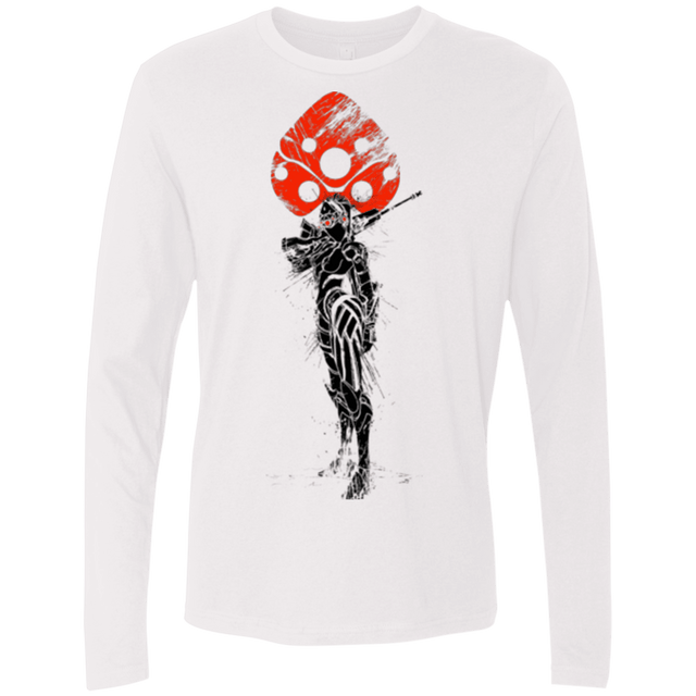 T-Shirts White / Small TRADITIONAL WIDOW MAKER Men's Premium Long Sleeve