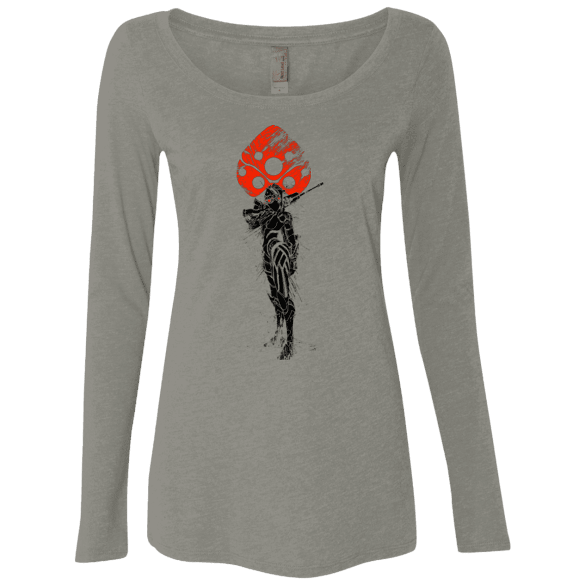 T-Shirts Venetian Grey / Small TRADITIONAL WIDOW MAKER Women's Triblend Long Sleeve Shirt