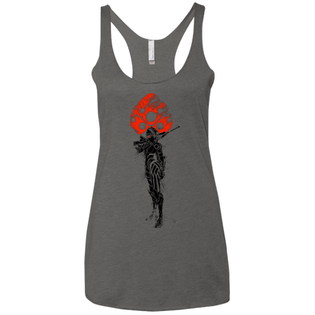 T-Shirts Premium Heather / X-Small TRADITIONAL WIDOW MAKER Women's Triblend Racerback Tank