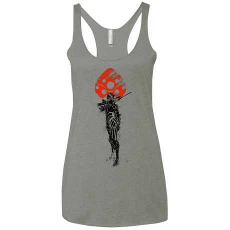 T-Shirts Venetian Grey / X-Small TRADITIONAL WIDOW MAKER Women's Triblend Racerback Tank