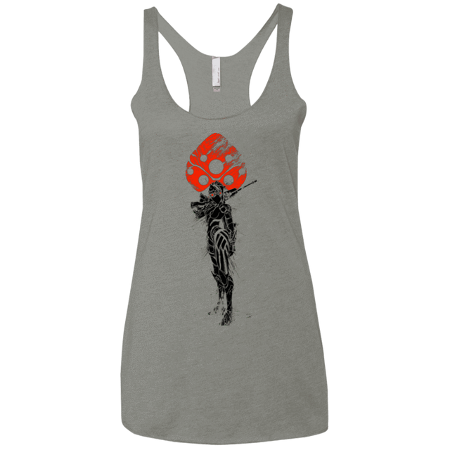 T-Shirts Venetian Grey / X-Small TRADITIONAL WIDOW MAKER Women's Triblend Racerback Tank